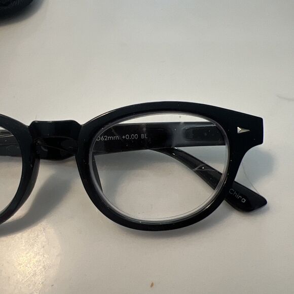 Hummingbird Stylish Malmo Glasses - Black +0.0 (With Case) - NEW - Picture 4 of 5